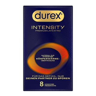 Durex Intensity - Préservatif sans latex ultra-fin (8 pièces)