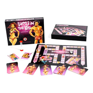 Battle in the Bed - Jeu érotique pour couple (Anglais)