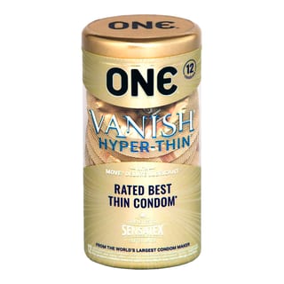 ONE Vanish Hyper-Thin (12 préservatifs) ONE Vanish Hyper-Thin (12 préservatifs)