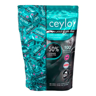 Ceylor Non-Latex ultra fin - sans latex (100 Préservatifs) Ceylor Non-Latex ultra fin - sans latex (100 Préservatifs)