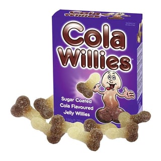 Cola Willies - Bonbons in Form eines Penis - Cola Cola Willies - Bonbons in Form eines Penis - Cola