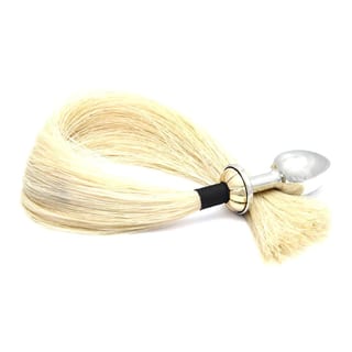 Plug anal Rosebuds Tailbud Horsetail - Blond Plug anal Rosebuds Tailbud Horsetail - Blond