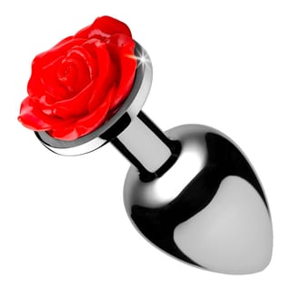 Plug anal avec rose rouge Booty Sparks - L Plug anal avec rose rouge Booty Sparks - L