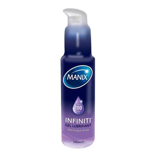 Gel lubrifiant Manix Infiniti - 100 ml (à base de silicone) Gel lubrifiant Manix Infiniti - 100 ml (à base de silicone)