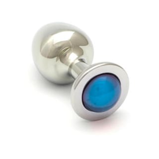 Plug anal Rosebuds Verre - Aqua Plug anal Rosebuds Verre - Aqua