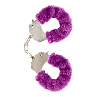 Menottes avec fourrure - Violet Menottes avec fourrure - Violet