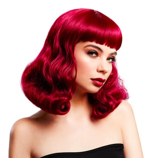Fever Wigs Bettie Perücke - Pflaumenfarbe