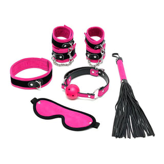 BDSM-Accessoire-Set für Anfänger – Rosa und Schwarz BDSM-Accessoire-Set für Anfänger – Rosa und Schwarz
