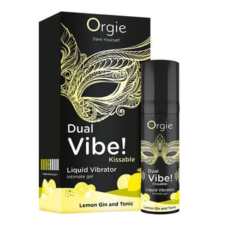 Orgie Dual Vibe Kissable Stimulationsgel - 15 ml - Gin Tonic & Zitrone Orgie Dual Vibe Kissable Stimulationsgel - 15 ml - Gin Tonic & Zitrone