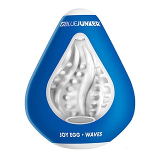 BlueJunker Joy Egg Masturbatoren - Waves BlueJunker Joy Egg Masturbatoren - Waves