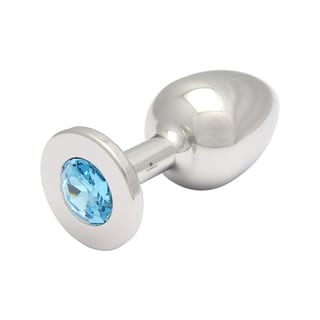 Plug anal Rosebuds Cristal - Aqua (XXL) Plug anal Rosebuds Cristal - Aqua (XXL)