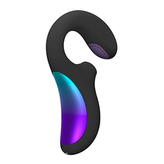Stimulateur clitoridien et point G LELO Enigma Double Sonic - Noir Stimulateur clitoridien et point G LELO Enigma Double Sonic - Noir