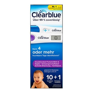 Clearblue Kombipack Ovulations- und Schwangerschaftstest (10 + 1)