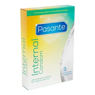 Pasante Internal Condom Frauenkondom (3 Kondome)