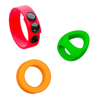 Kit d'anneaux péniens Love to Love Neon Ring Kit d'anneaux péniens Love to Love Neon Ring