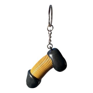 Porte-clés en forme de pénis à ressort KissKiss.ch