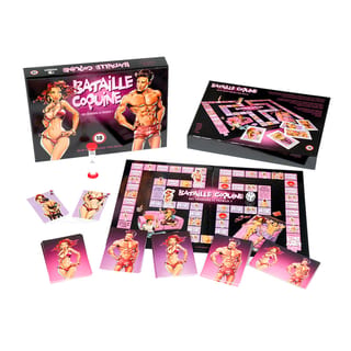 Bataille Coquine - Jeu érotique pour couple (Français)