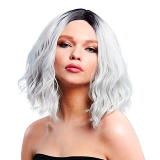 Fever Wigs Cara Perücke - Eissilber