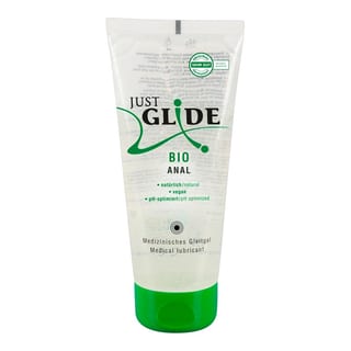 Just Glide BIO Analgleitmittel - 200 ml (Wasserbasis)