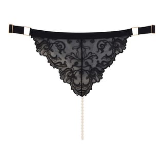 Bracli Vienna stimulierender Perlen-String - Schwarz Bracli Vienna stimulierender Perlen-String - Schwarz