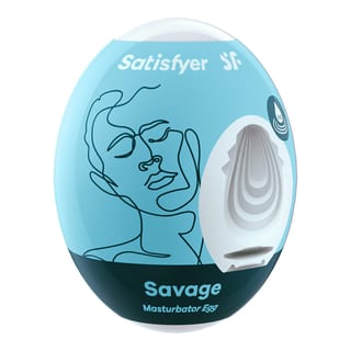 Satisfyer Egg Masturbator - Savage Satisfyer Egg Masturbator - Savage