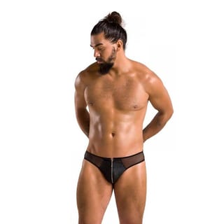Passion 042 Timmy Slip mit Reissverschluss - Schwarz Passion 042 Timmy Slip mit Reissverschluss - Schwarz