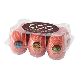 Masturbateurs Tenga Egg HB - Assortiment 2 (pack de 6)
