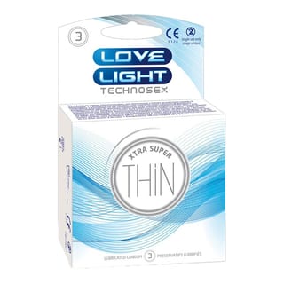 Love Light Technosex Xtra Super Thin (3 Kondome)