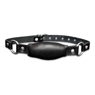 XXdreamsToys Bâillon de contrainte avec coussinet en cuir