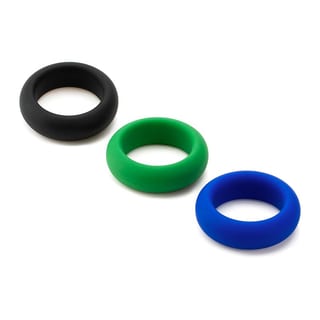 Pack de 3 anneaux péniens en silicone Je Joue