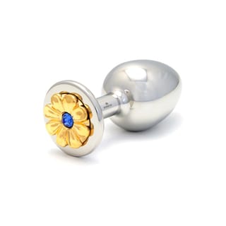Plug anal Rosebuds - Daisy Gold (XL) Plug anal Rosebuds - Daisy Gold (XL)