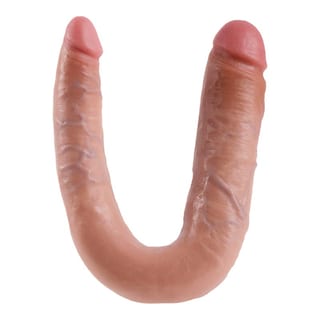 King Cock realistischer Doppelpenetration Dildo Large - Beige King Cock realistischer Doppelpenetration Dildo Large - Beige