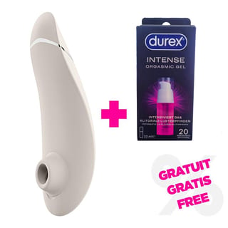Womanizer Premium 2 - Stimulateur clitoridien - Gris Womanizer Premium 2 - Stimulateur clitoridien - Gris