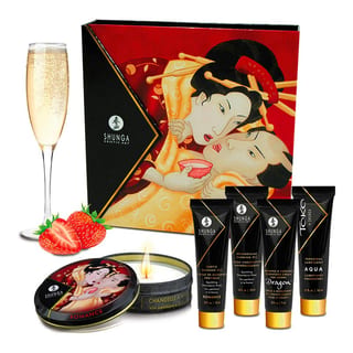 Shunga Box Geisha’s Secrets - Erdbeersekt