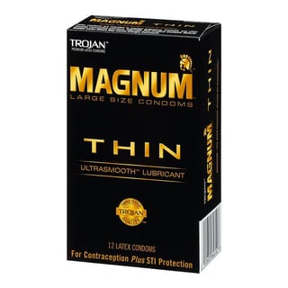 Trojan Magnum Thin Kondom (12 Kondome) Trojan Magnum Thin Kondom (12 Kondome)