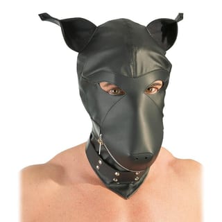 Masque de chien avec collier à rivets Fetish Collection Devotion Masque de chien avec collier à rivets Fetish Collection Devotion
