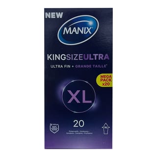 Manix King Size Ultra (20 Préservatifs) Manix King Size Ultra (20 Préservatifs)