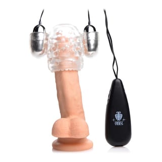 Trinity Vibes texturierter und vibrierender Hodenstimulator