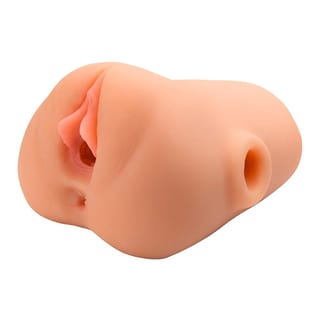 Masturbateur Pipedream PDX Plus Pussy Pounder Double Stroker - Beige Masturbateur Pipedream PDX Plus Pussy Pounder Double Stroker - Beige