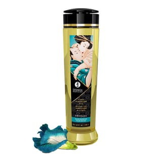 Shunga Sensual erotisches Massageöl - Inselblumen - 240 ml