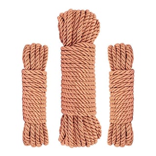 Rosy Gold Bondage-Seil-Set - 3-teilig Rosy Gold Bondage-Seil-Set - 3-teilig