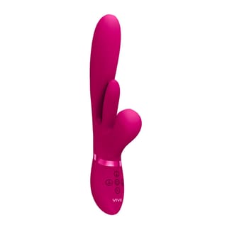Vibromasseur rabbit avec pulsations Vive Kura