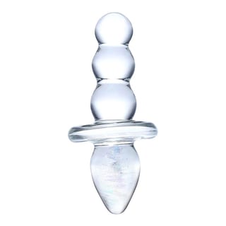 Plug anal en verre Gläs Titus - Transparent Plug anal en verre Gläs Titus - Transparent