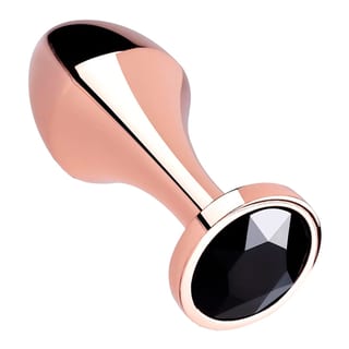 Plug anal en aluminium Rosy Gold Nouveau Plug anal en aluminium Rosy Gold Nouveau
