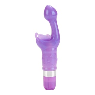 Vibromasseur point G Butterfly Kiss - Platinum - Violet Vibromasseur point G Butterfly Kiss - Platinum - Violet