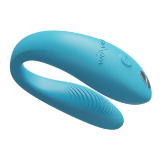 Vibromasseur connecté pour couple We-Vibe Sync Go - Turquoise Vibromasseur connecté pour couple We-Vibe Sync Go - Turquoise