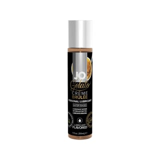Lubrifiant System JO Gelato - Crème brûlée - 30 ml (à base d'eau)