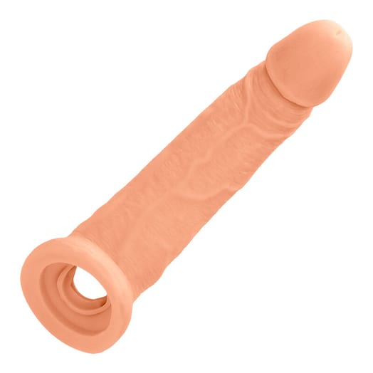 Gaine grossissante pour pénis RealRock 9" - 17 cm
