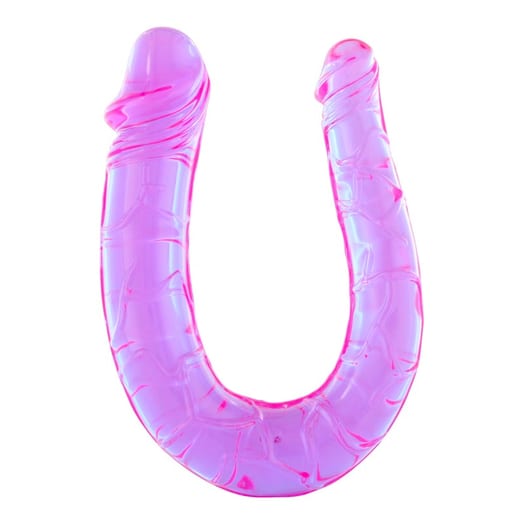 Double Godemichet Mini - Lavande - 29 cm