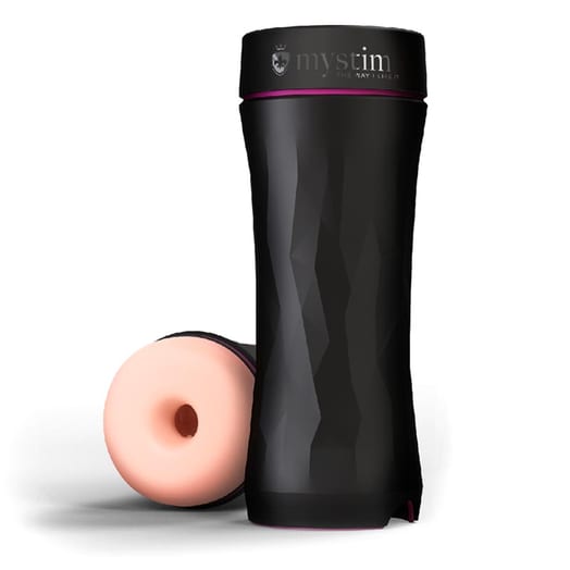 Mystim Opus E Masturbator mit Elektrostimulation - Donut